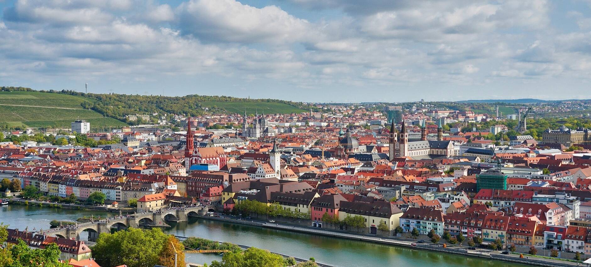 Flusskreuzfahrt Köln bis Passau entlang von Rhein, Main und Donau
